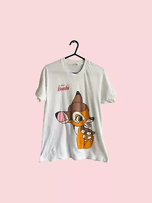 Buy Girls Vintage Walt Disney ‘Bambi’ T-Shirt / 14-16 • 6£