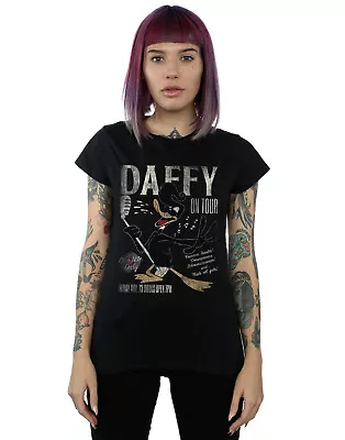 Buy Looney Tunes Women's Daffy Duck Concert T-Shirt • 13.99£