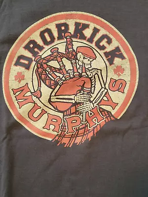 Buy Dropkick Murphy's 2008 Official Concert T-shirt Men's Large • 3.11£