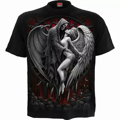 Buy Spiral Direct FORBIDDEN T-Shirt/Biker/Goth/Skull/Horror/Angel/Reaper/Top/Tee • 16.99£