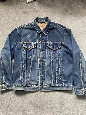 Buy Levis Denim Jacket Type 3 70503 02 Large • 19.99£