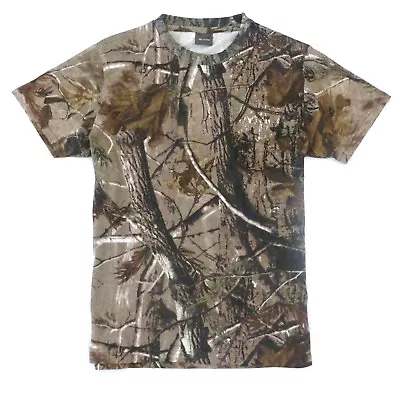 Buy HUNTERS T-SHIRT Mens S-XXL Oak Tree Camo Tee Cotton Fishing Hunting Shooting Top • 10.49£