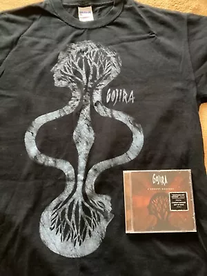 Buy Gojira Les Enfants Sauvages Cd/t Shirt Package Size Medium Very Rare • 75£