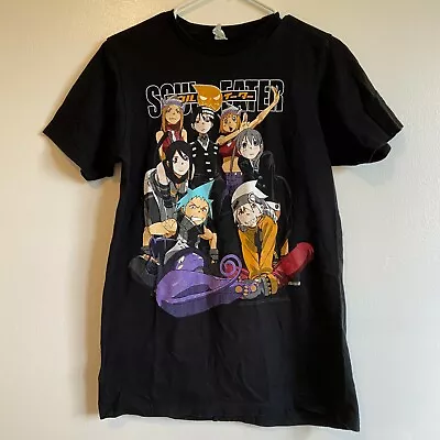 Buy 2009 Soul Eater Manga Anime TV Show Punk Rock Logo T-Shirt Mens Medium • 28.01£