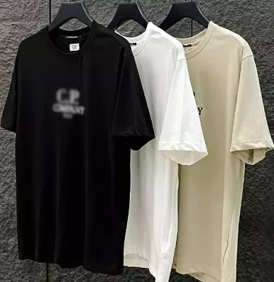 Buy C.P. Classic 989 Round T-shirt Neck 100% Cotton 11 Color, S-XL UK • 21.90£
