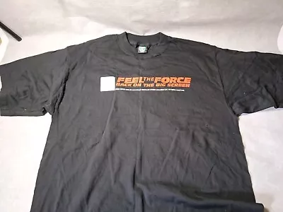 Buy Vintage 90s Star Wars 1996 Re-Release Feel The Force T-shirt XL Single Stitch • 9.99£