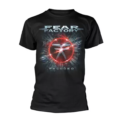 Buy Fear Factory Recoded Black T-Shirt NEW OFFICIAL • 18.29£
