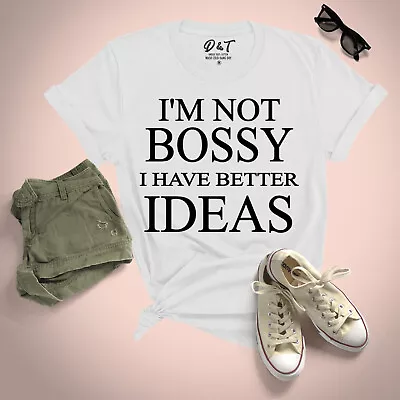 Buy I Have Better Ideas Funny Womens T Shirt Slogan Ladies UK Plus Size 8-24 Tee Top • 9.99£