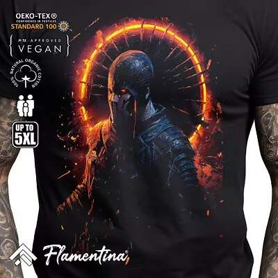 Buy Dark Guardian Mens T-Shirt Horror Gothic Protector Demon Hell Fire E348 • 11.99£