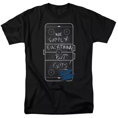 Buy Slap Shot Chalkboard T Shirt Mens Licensed Movie Tee Reggie Joe Black • 16.33£