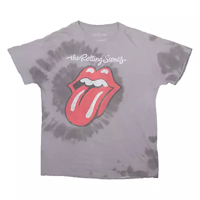 Buy The Rolling Stones Mens Band T-Shirt Grey L • 9.99£