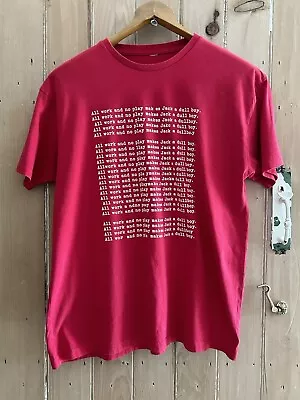 Buy THE SHINING , All Work And No Play Makes Jack A Dull Boy,  T-shirt  XL  • 18£
