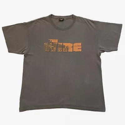 Buy 00’s Official HBO ‘The Wire’ Vintage T-Shirt (L) McNulty Stringer Bell  • 27£