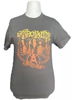 Buy Gildan Aerosmith Tshirt Tee Dream On Soft Rock Festival Band Top Cotton Medium M • 14.99£