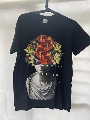 Buy Panic At The Disco - Brendon Urie T-Shirt  Black Size Medium Band • 14.99£