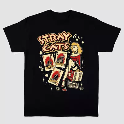 Buy Stray Cats Band T Shirt Full Size S-5XL • 23.33£