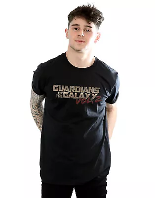 Buy Marvel Men's Guardians Of The Galaxy Retro Logo T-Shirt • 13.99£