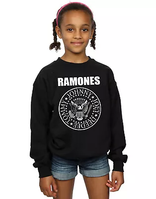 Buy Ramones Girls Presidential Seal Sweatshirt • 15.99£