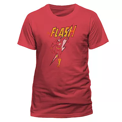 Buy Official Dc Comics The Flash - Image & Strike Symbol Unisex T-shirt (new) • 12.99£