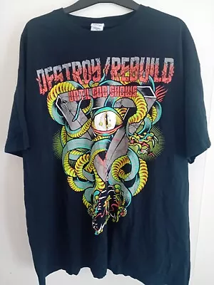 Buy Official Destroy Rebuild Until God Shows D.r.u.g.s T-shirt - Black, Size Xl • 15.96£
