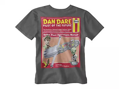 Buy  Dan Dare T-shirt Haynes Manual Space Man Alien Book  Mekon Pilot Earth Unisex G • 9.99£