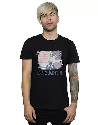 Buy Janis Joplin Men's Stove Flag T-Shirt • 15.99£