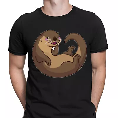 Buy Otter Cute Wildlife Animal Lovers Gift Humor Funny Mens T-Shirts Tee Top #6ED • 9.99£