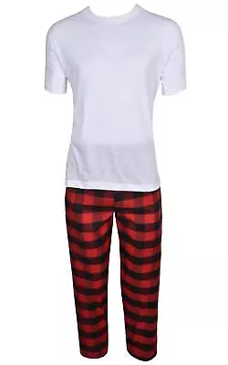Buy Mens Pyjamas Set Long Sleeve Nightwear Loungewear Pjs Lounge Wear T-shirt Pants • 11.99£