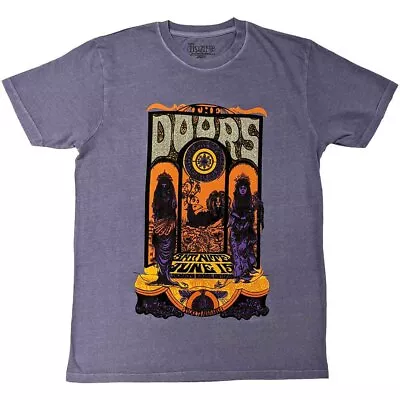 Buy The Doors Unisex Embellished T-Shirt: Sacramento (Silver Glitter Print) (Medium) • 16.87£