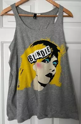 Buy Blondie Vest T Shirt Punk Rock Band Merch Tee Debbie Harry Ladies Size 16 Tank • 15.30£