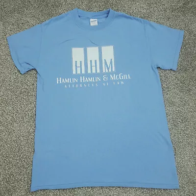 Buy Better Call Saul Shirt Adult Small Blue HAMLIN HAMLIN & MCGILL Law Firm Goodman • 22.25£