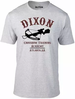 Buy Dixon Crossbow Academy T-Shirt - Funny T Shirt Walking Retro Daryl Dead Zombie • 12.99£