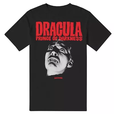Buy HAMMER HORROR DRACULA T-Shirt Small BLACK • 15.30£