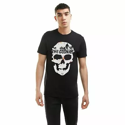 Buy Official The Goonies Mens Skull T-Shirt Black S-XXL • 13.99£
