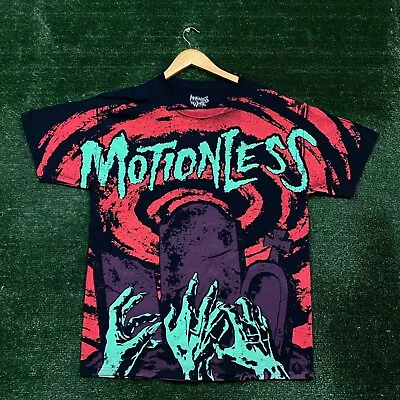 Buy Motionless In White Creatures Metalcore Band T-Shirt Size Large • 23.34£