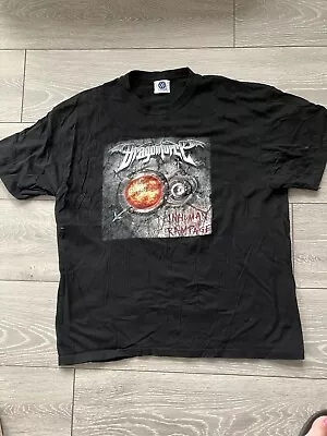 Buy Original 2006 Dragonforce Rock Band Tour T Shirt • 16£