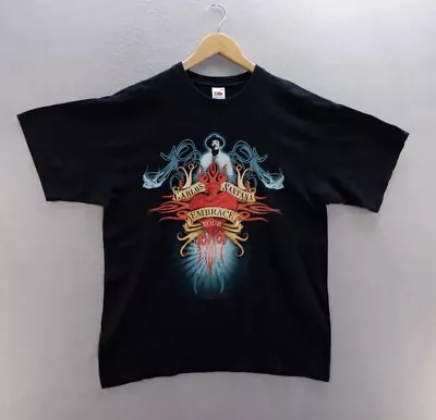 Buy Carlos Santana T Shirt Large Black Graphic Print Embrace Your Light 2006 Music • 15.99£