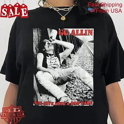 Buy GG Allin You Give Love A Bad Name  Gift For Fans Unisex All Size Shirt 1RT2303 • 21.28£