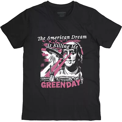 Buy Green Day American Dream T Shirt Official New Punk Rock Band Logo Tee • 15.49£