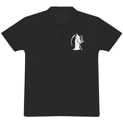 Buy 'Grim Reaper With Coffee' Adult Polo Shirt / T-Shirt (PL027214) • 12.99£