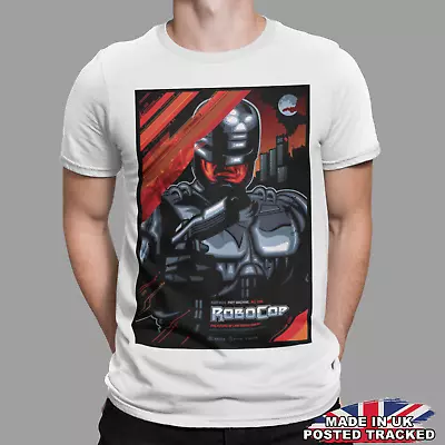 Buy Robocop T-Shirt Retro Vintage Classic Movie Tee Gift UK Poster  SCI Fi Poster • 6.99£