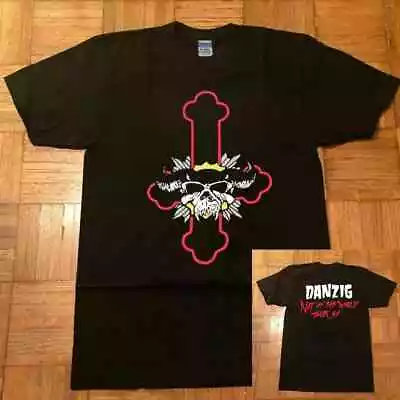 Buy Danzig T-Shirt, Danzig Not Of This World Tour 1989 T-Shirt, Danzig Heavy Metal B • 26.08£