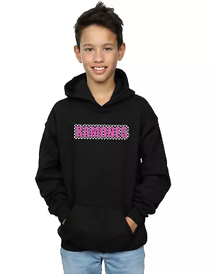 Buy Ramones Boys Checked Logo Hoodie • 18.99£