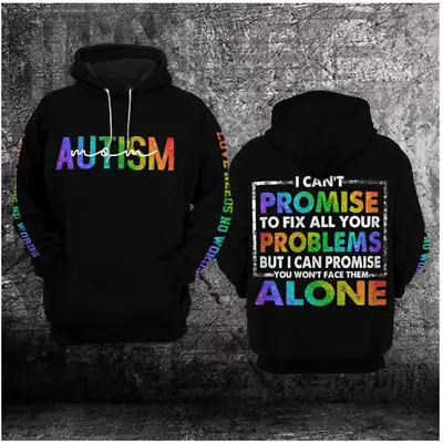 Buy Autism Acceptance- Be Kind 3d Hoodie Halloween Gift Christmas Gift Best Price • 34.58£