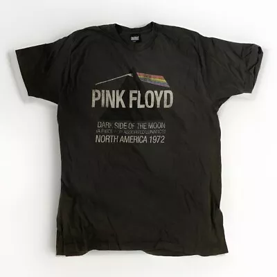 Buy Repro Gray PINK FLOYD 1972 Dark Side Of The Moon US Tour T Shirt Extra Large • 3.20£