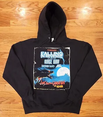 Buy Falling In Reverse Hoodie L 2022 Double Sided Preowned Ronnie Radke Wage War • 32.67£