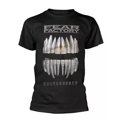 Buy FEAR FACTORY - EDGECRUSHER BLACK T-Shirt, Front & Back Print Small • 14.43£
