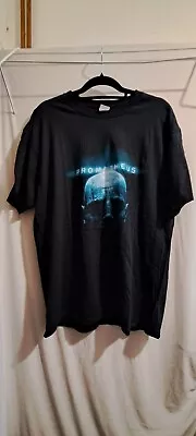 Buy Prometheus (Alien Film Franchise) Themed Black Printed T-shirt Large  • 12.99£