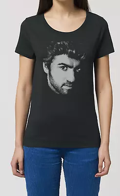 Buy George Michael Womens Quality Cotton T-Shirt Music Ladies Wham New Top Gift Eco • 9.99£