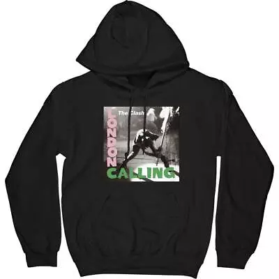 Buy The Clash London Calling Black Medium Unisex Hoodie NEW • 31.99£